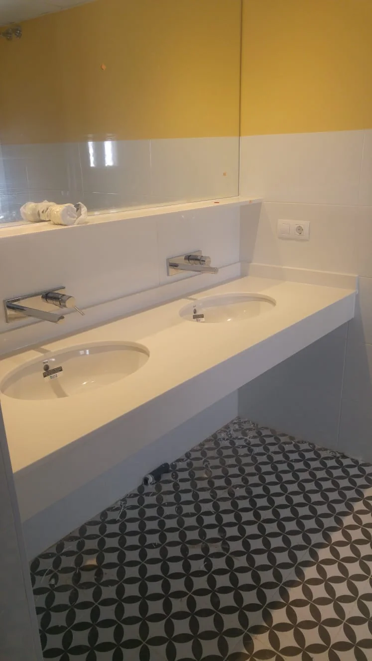 Lavabo integrado de Mármoles Torres